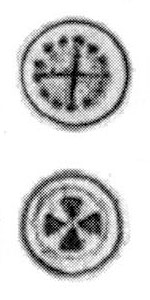 Sächsischer Randpfennig vom Typ MOL A 5:1/2 o