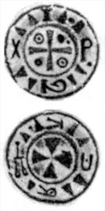 Sächsischer Randpfennig vom Typ Sal D 3:2